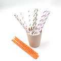 Wholesale Chinese Biodegradable Wax Coated Whisky Drinking Paper Straws